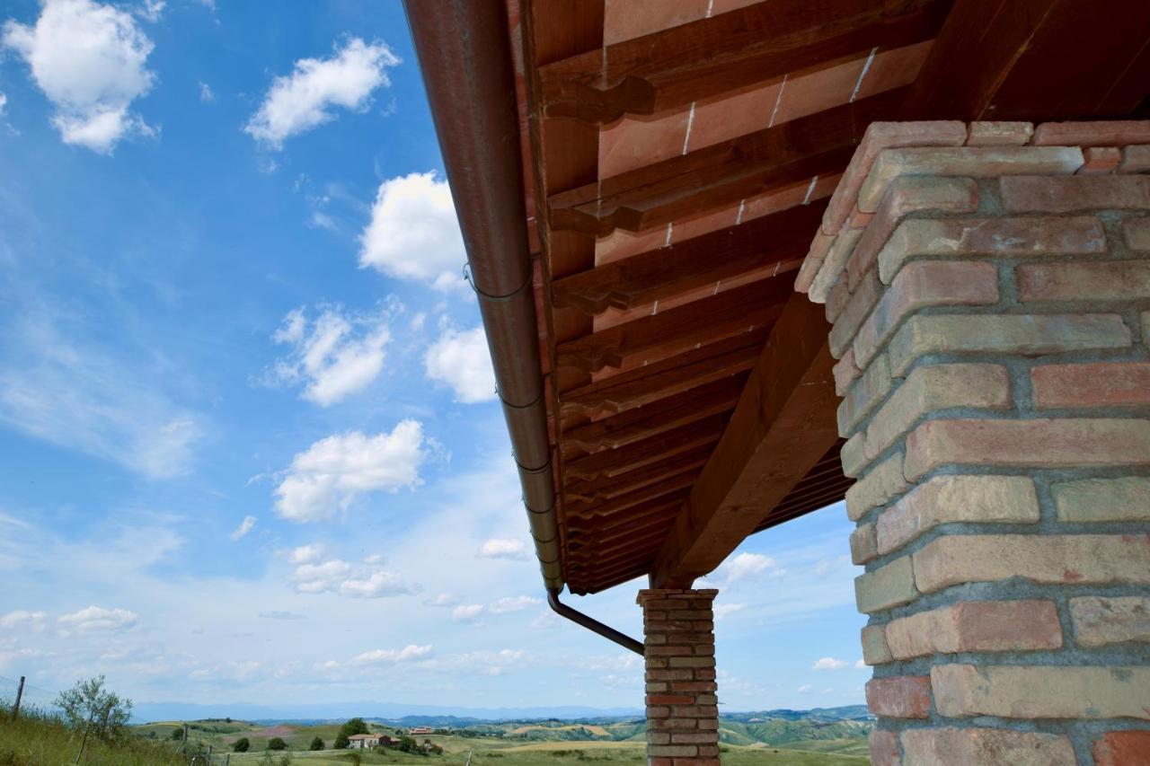 Ferienwohnung I Tre Casali Volterra Exterior foto