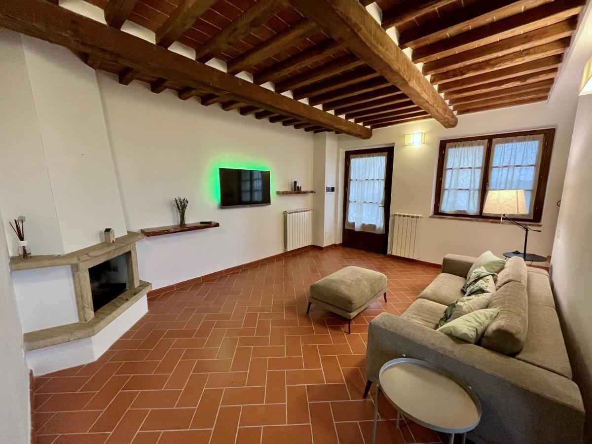 Ferienwohnung I Tre Casali Volterra Exterior foto