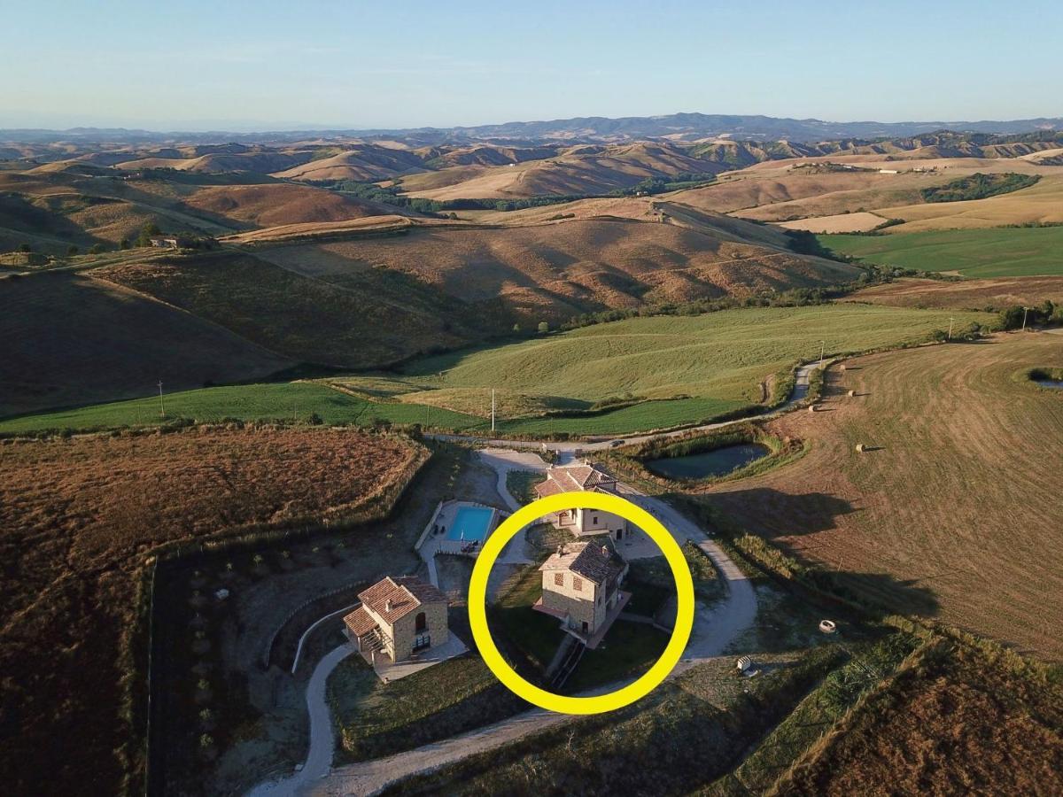 Ferienwohnung I Tre Casali Volterra Exterior foto