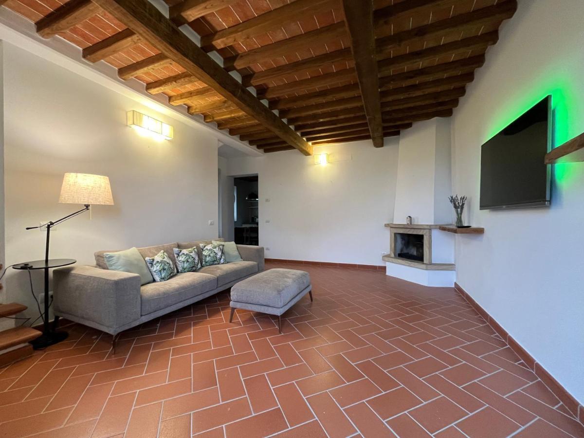 Ferienwohnung I Tre Casali Volterra Exterior foto