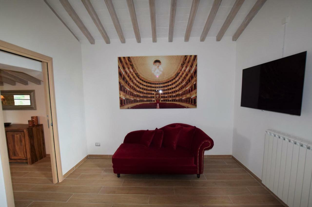 Ferienwohnung I Tre Casali Volterra Exterior foto