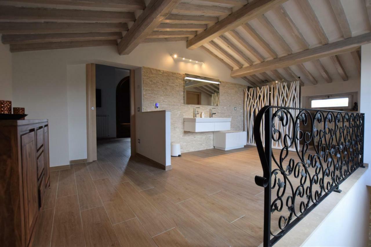 Ferienwohnung I Tre Casali Volterra Exterior foto